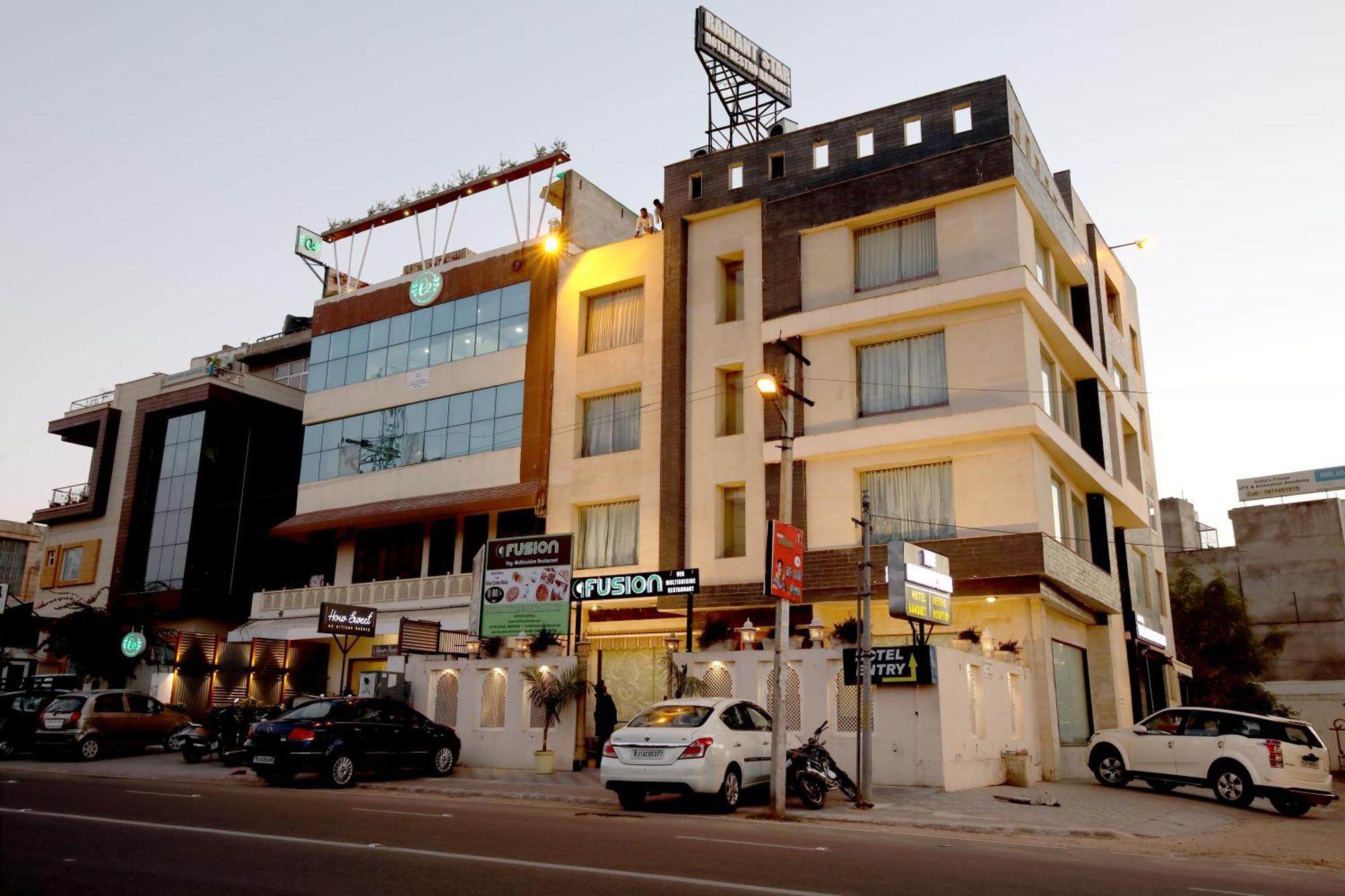 Hotel The Radiant Star Jaipur Buitenkant foto